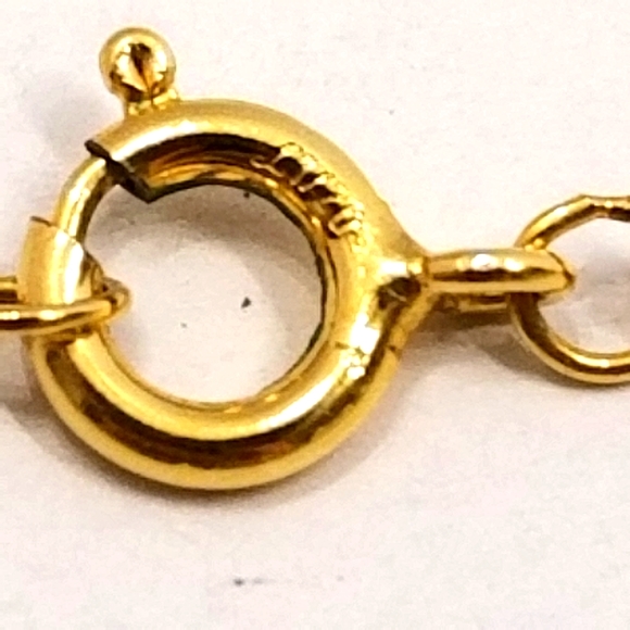 Black Hills Gold 10KT 12KT pink green yellow gold leaves teardrop necklace chain - Picture 10 of 12